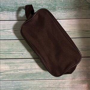 Black Men's Toiletry Bag